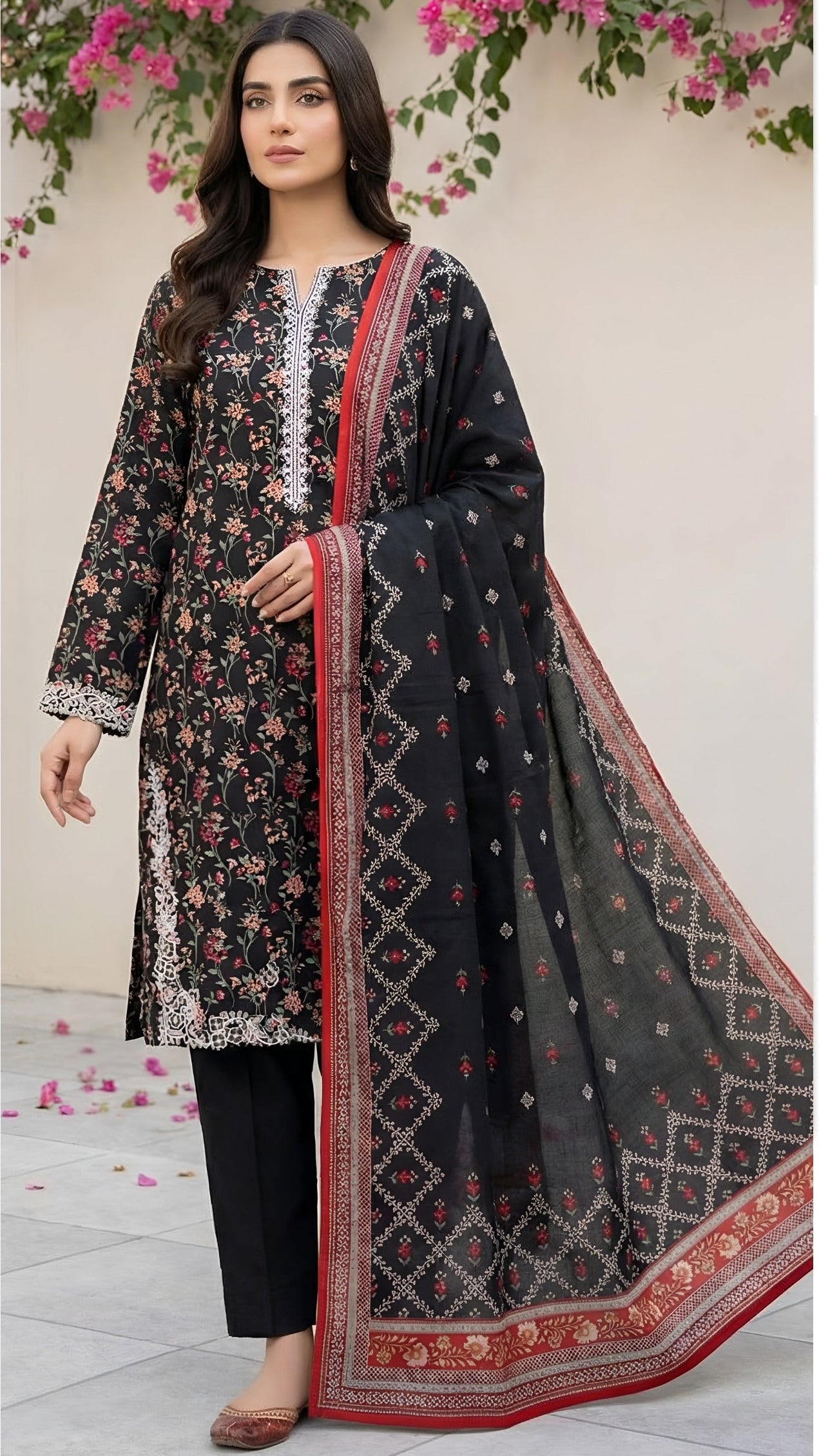 Embroidered Lawn Shirt