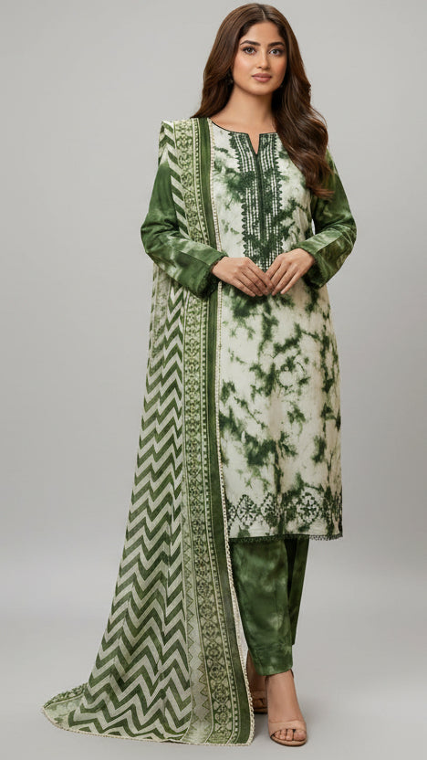 Embroidered Lawn Shirt