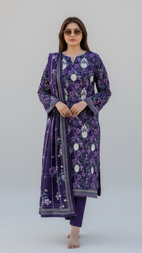 Embroidered Lawn Shirt