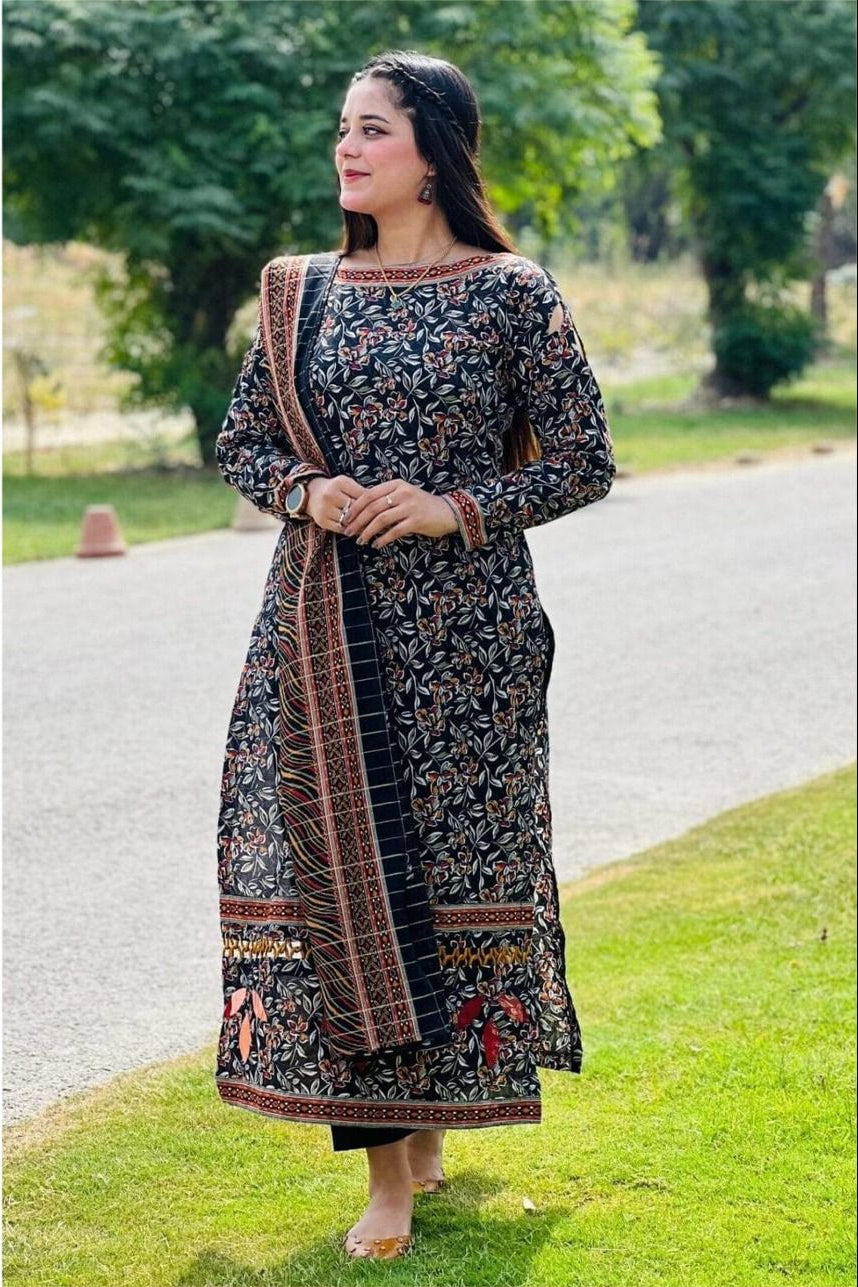 Digital Printed Lawn Shirt