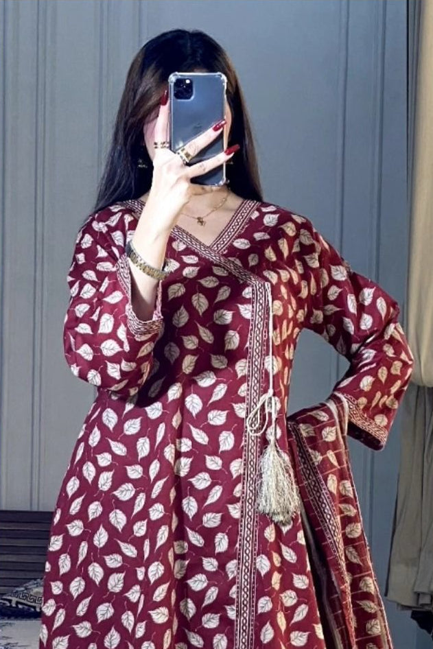 Digital Printed Lawn Shirt